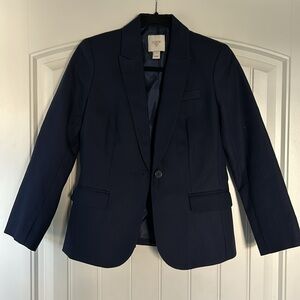 NWOT Size 0 J.Crew Navy Blue Blazer